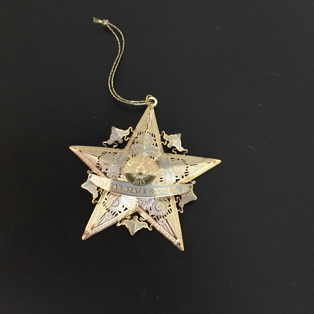 Texas State Capitol Ornament 2015